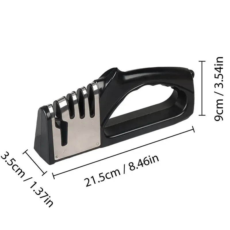 Kitchen 4-Segment Knife Sharpener - Afilador de Cuchillos de 4
Segmentos para Cocina