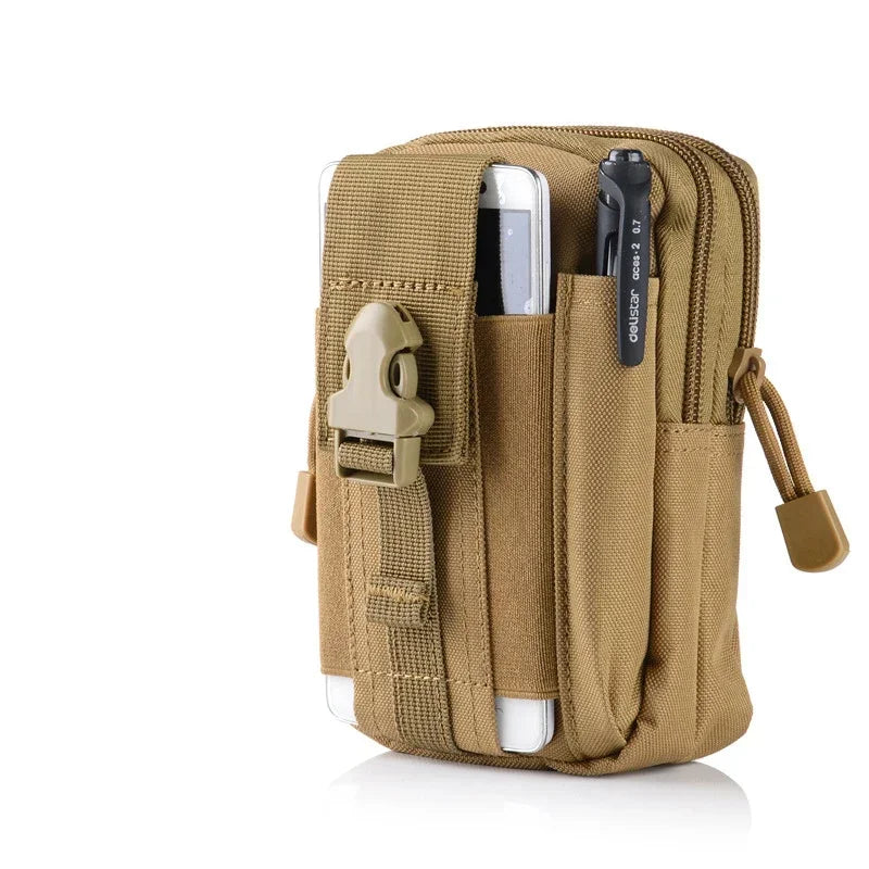 Tactical Waist Bag MOLLE Waterproof Pouch – Bolsa Táctica Impermeable con Sistema MOLLE