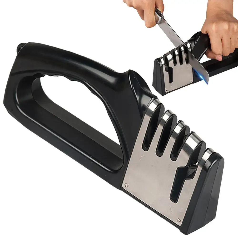 Kitchen 4-Segment Knife Sharpener - Afilador de Cuchillos de 4
Segmentos para Cocina