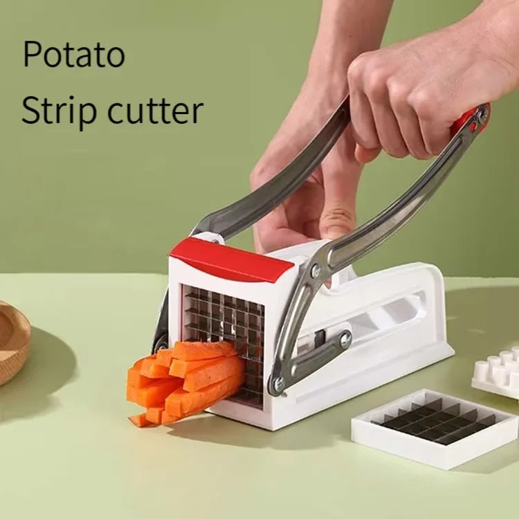 Manual Vegetable Cutter Stainless Steel – Cortador Manual de Vegetales de Acero Inoxidable