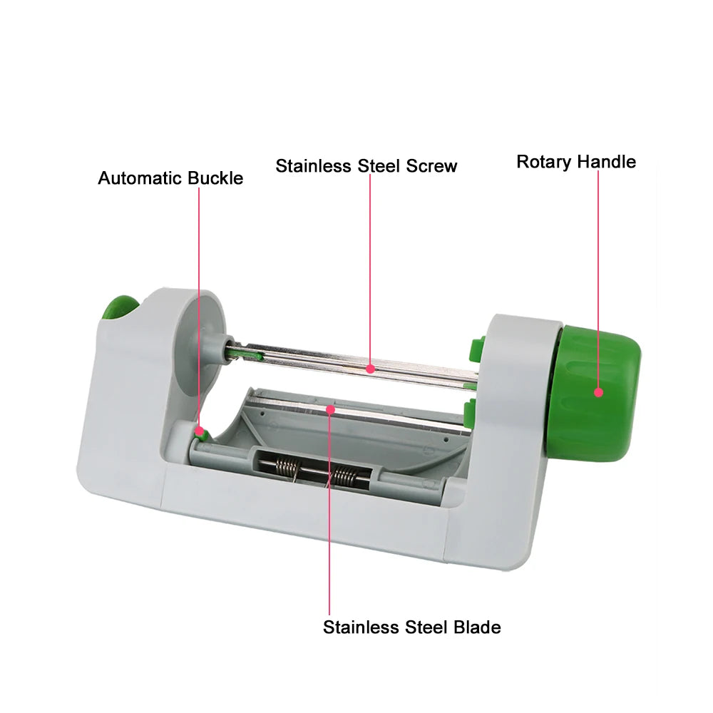 Spiral Fruit & Vegetable Slicer – Rebanador Espiral para Frutas y Verduras