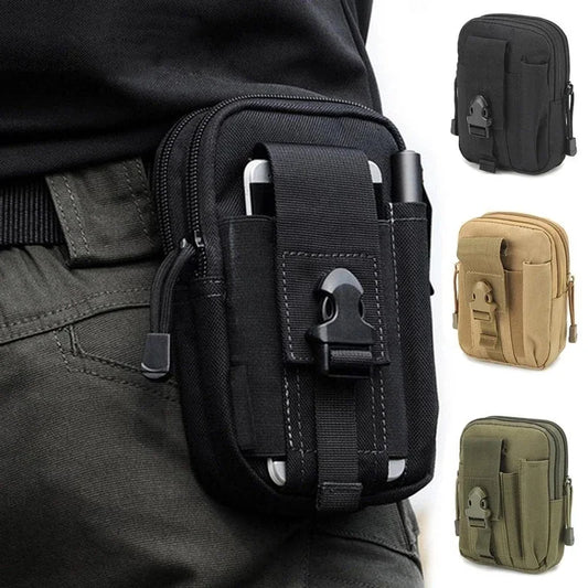 Tactical Waist Bag MOLLE Waterproof Pouch – Bolsa Táctica Impermeable con Sistema MOLLE