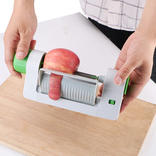 Spiral Fruit & Vegetable Slicer – Rebanador Espiral para Frutas y Verduras