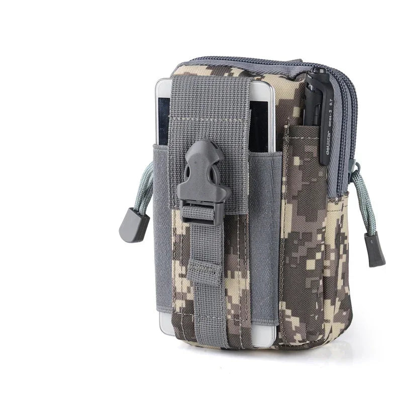 Tactical Waist Bag MOLLE Waterproof Pouch – Bolsa Táctica Impermeable con Sistema MOLLE