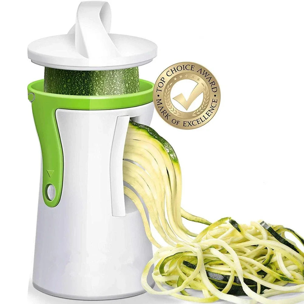 Vegetable Spiralizer & Julienne Slicer KC0335 – Rebanador Espiral y Cortador Juliana de Vegetales KC0335