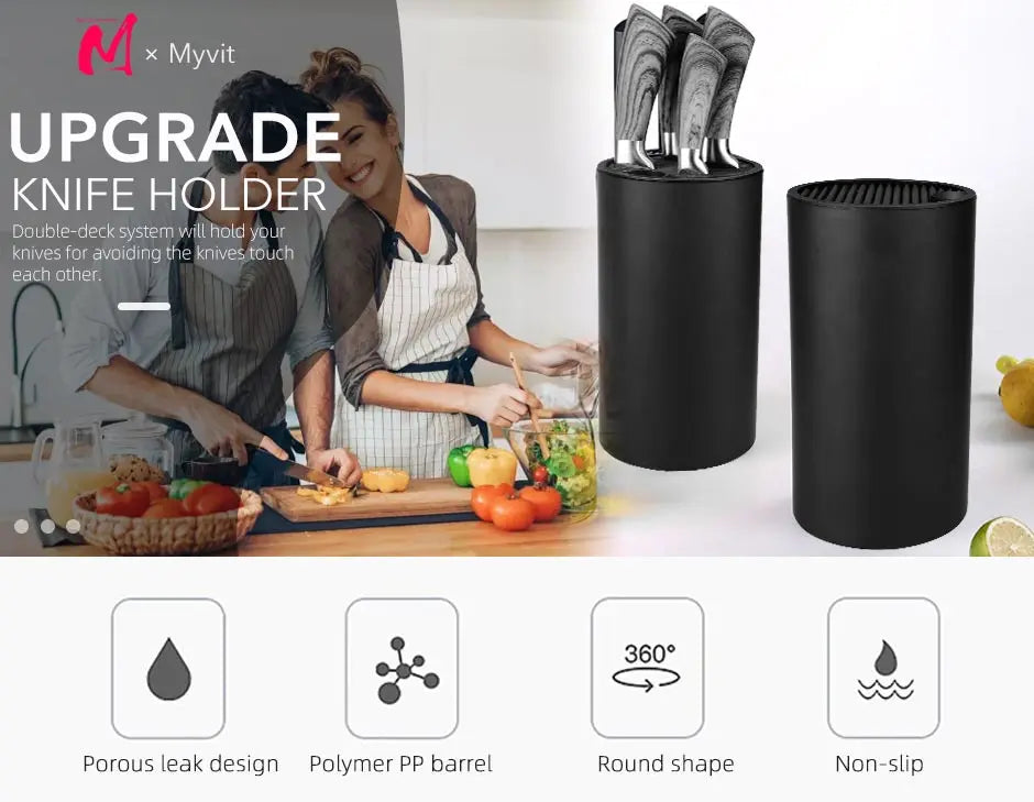 Multi-Function Knife & Utensil Holder (1–3 Compartments) | Organizador multifuncional para cuchillos y utensilios (1–3 compartimentos)