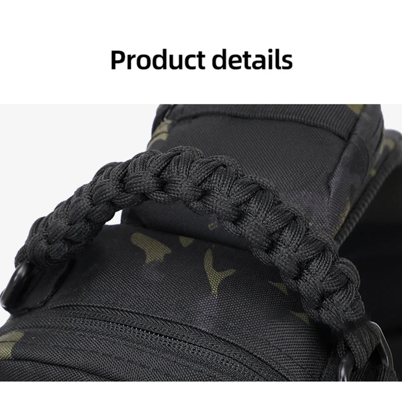 Tactical Chest Bag – Waterproof Sling Backpack for Outdoor Sports | Mochila de Pecho Táctica – Bolso Cruzado Impermeable para Deportes al Aire Libre