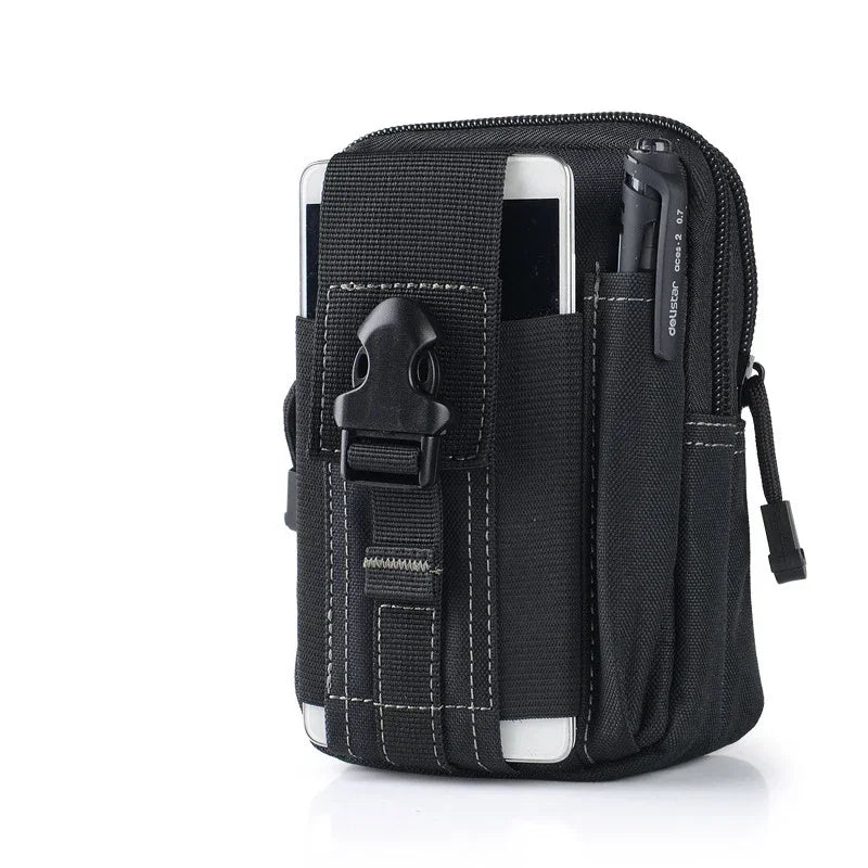 Tactical Waist Bag MOLLE Waterproof Pouch – Bolsa Táctica Impermeable con Sistema MOLLE