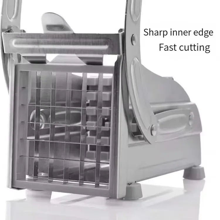 Manual Vegetable Cutter Stainless Steel – Cortador Manual de Vegetales de Acero Inoxidable