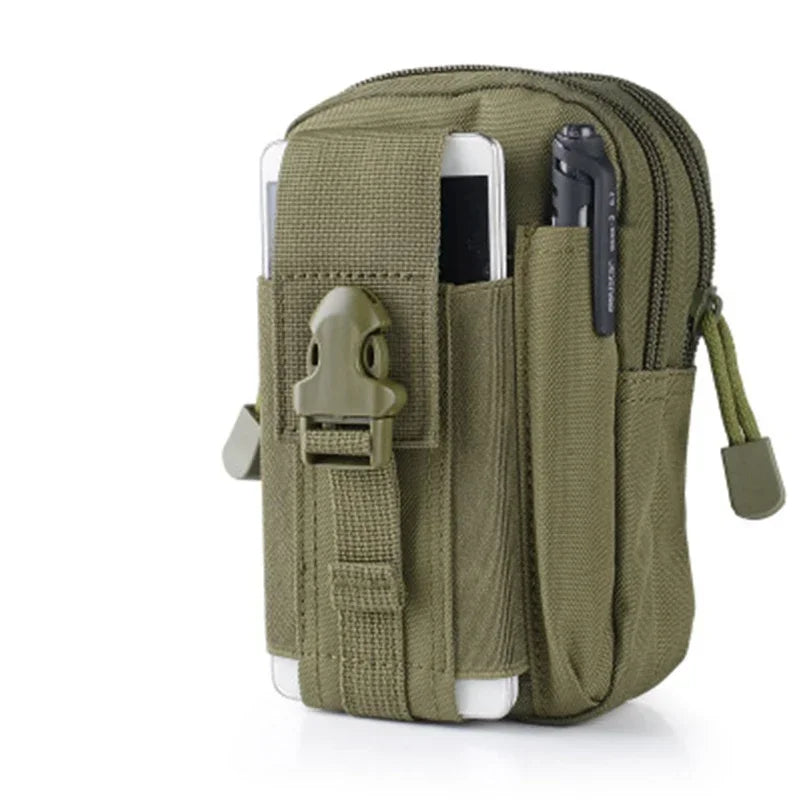 Tactical Waist Bag MOLLE Waterproof Pouch – Bolsa Táctica Impermeable con Sistema MOLLE