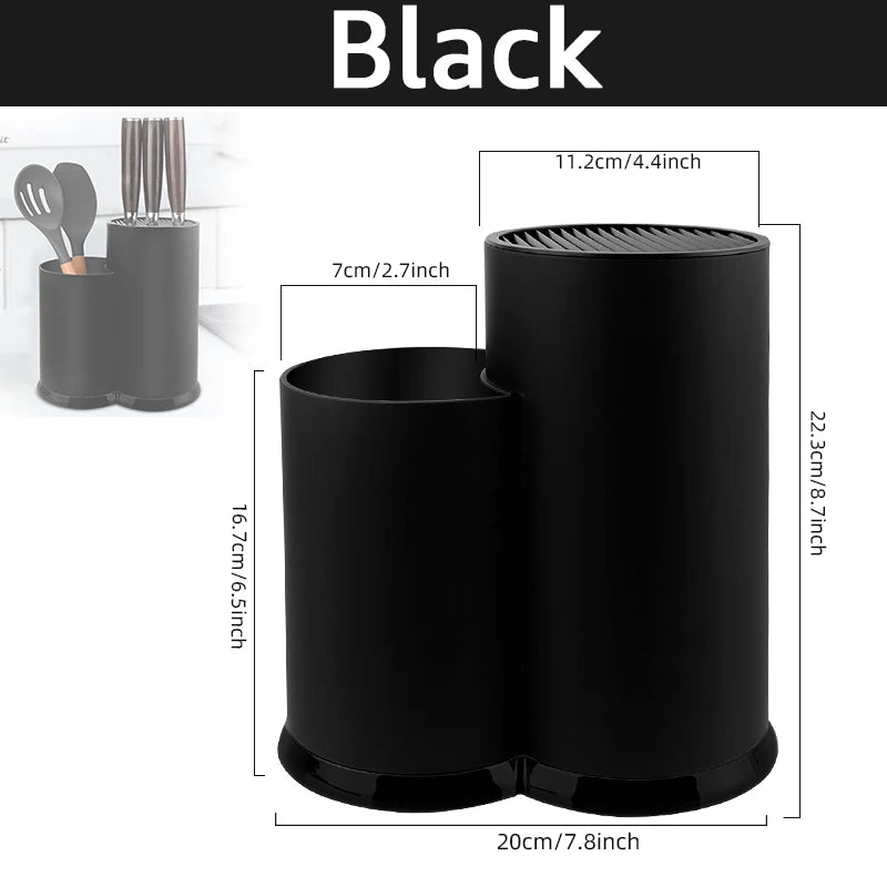 Multi-Function Knife & Utensil Holder (1–3 Compartments) | Organizador multifuncional para cuchillos y utensilios (1–3 compartimentos)