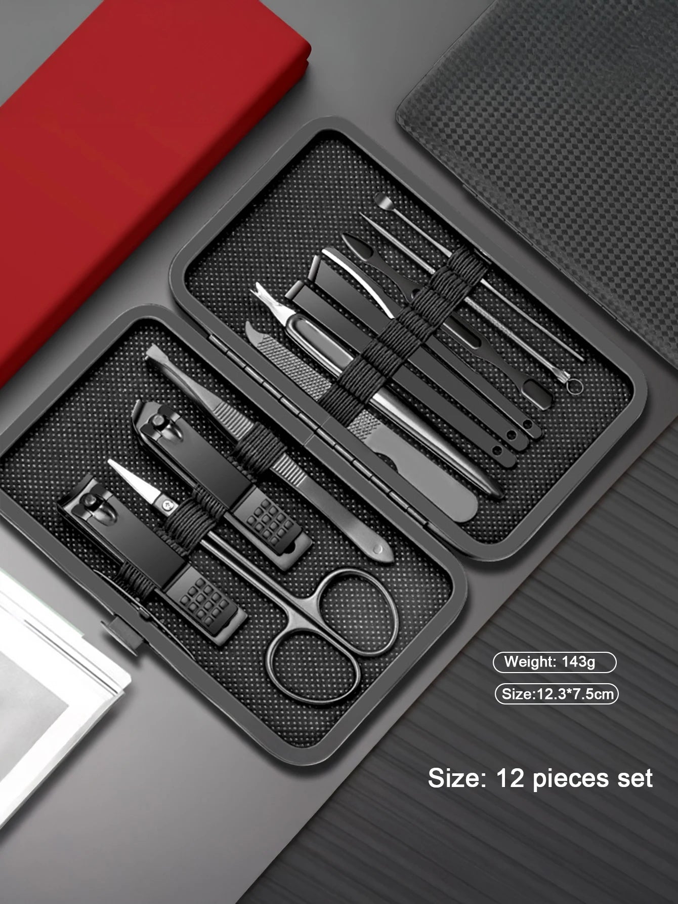 Premium Manicure & Grooming Kit – 4 to 24 Tools | Juego de Manicure y Cuidado Personal – 4 a 24 piezas