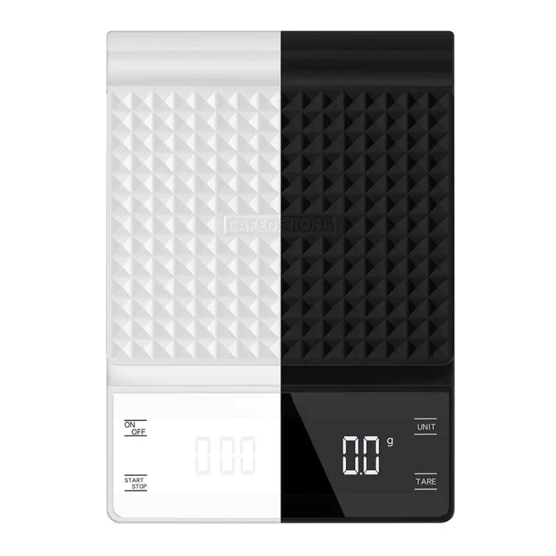 Smart LED Kitchen Scale with Timer – CAFÉDE KONA CK5700 | Báscula Inteligente de Cocina con Pantalla LED y Temporizador – CAFÉDE KONA CK5700