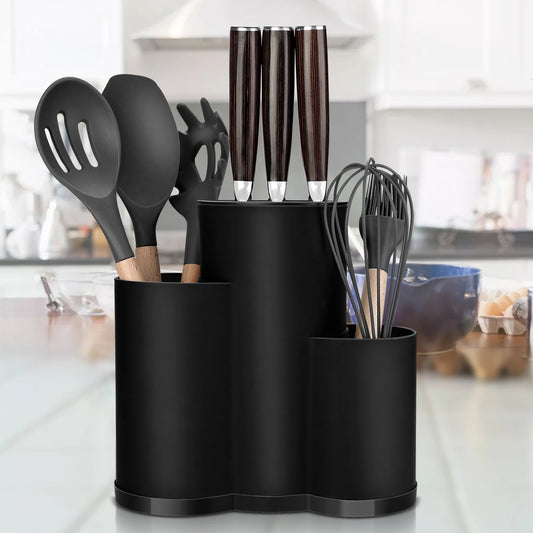 Multi-Function Knife & Utensil Holder (1–3 Compartments) | Organizador multifuncional para cuchillos y utensilios (1–3 compartimentos)