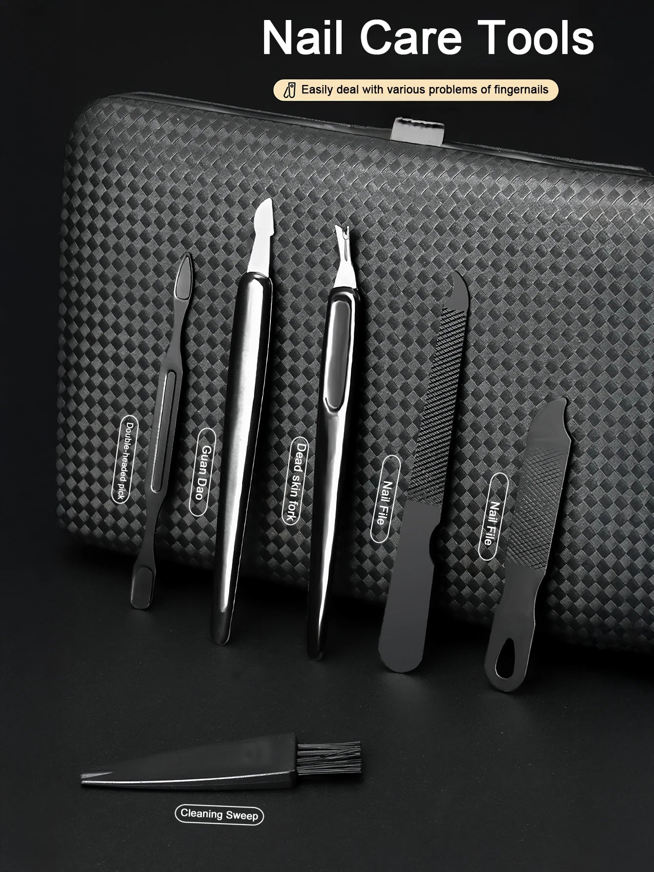 Premium Manicure & Grooming Kit – 4 to 24 Tools | Juego de Manicure y Cuidado Personal – 4 a 24 piezas