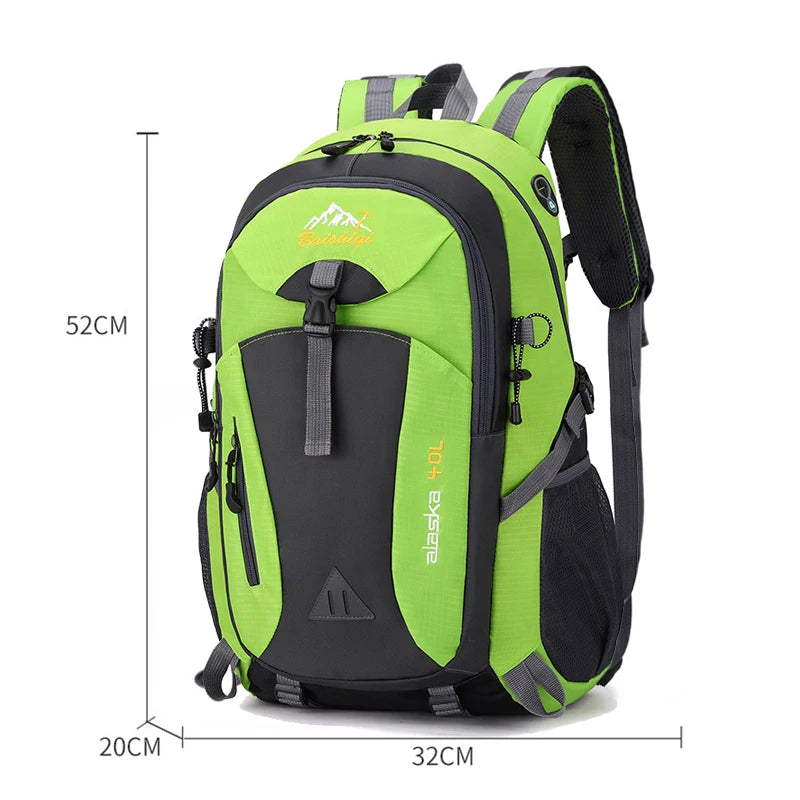 10.6 Gal Outdoor Hiking Backpack – Mochila de Senderismo 40L para Montaña y Viajes
