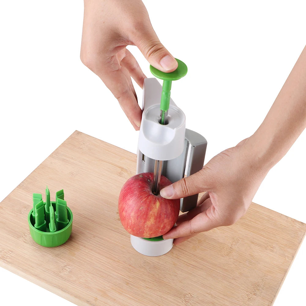 Spiral Fruit & Vegetable Slicer – Rebanador Espiral para Frutas y Verduras