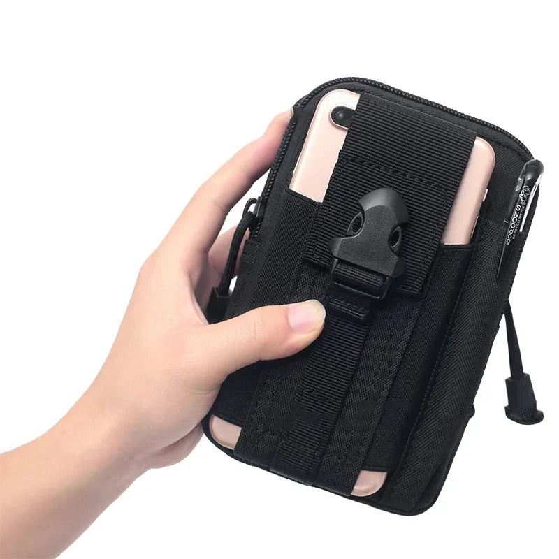 Tactical Waist Bag MOLLE Waterproof Pouch – Bolsa Táctica Impermeable con Sistema MOLLE