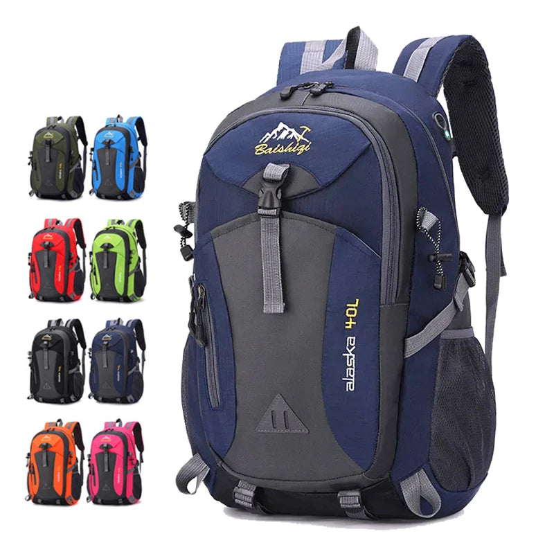 10.6 Gal Outdoor Hiking Backpack – Mochila de Senderismo 40L para Montaña y Viajes