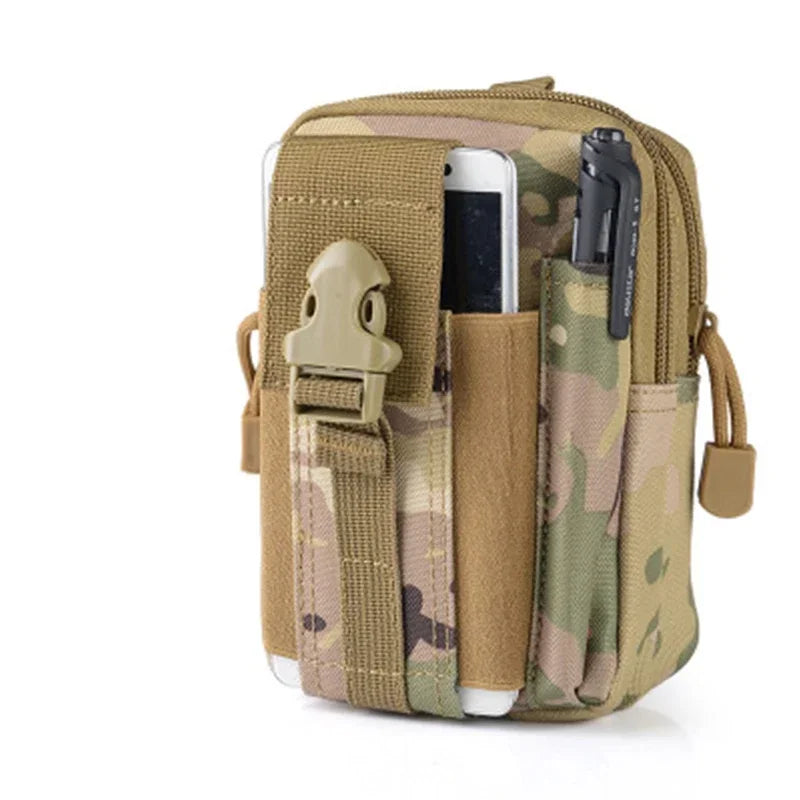 Tactical Waist Bag MOLLE Waterproof Pouch – Bolsa Táctica Impermeable con Sistema MOLLE