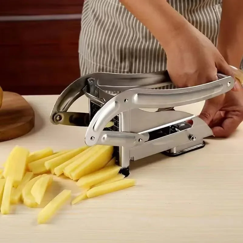 Manual Vegetable Cutter Stainless Steel – Cortador Manual de Vegetales de Acero Inoxidable