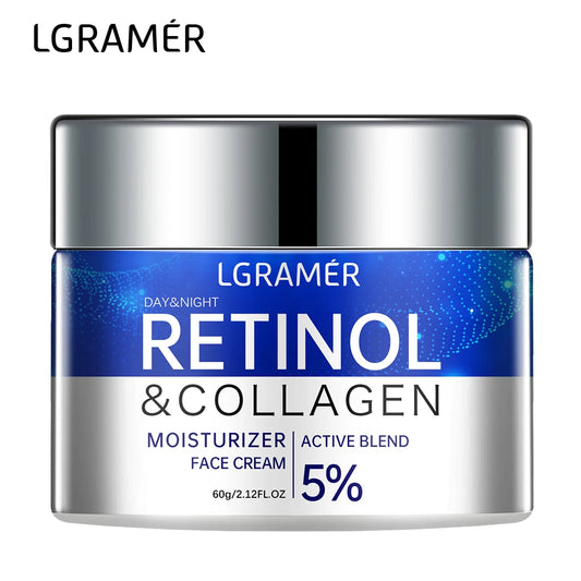 Retinol & Collagen Moisturizing Cream – Anti-Aging, Brightening, Nourishing (30g/60g)
Crema Hidratante de Retinol y Colágeno – Antiedad, Iluminadora y Nutritiva (30g/60g)